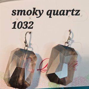 Premier Designs Smoky Quartz Earrings